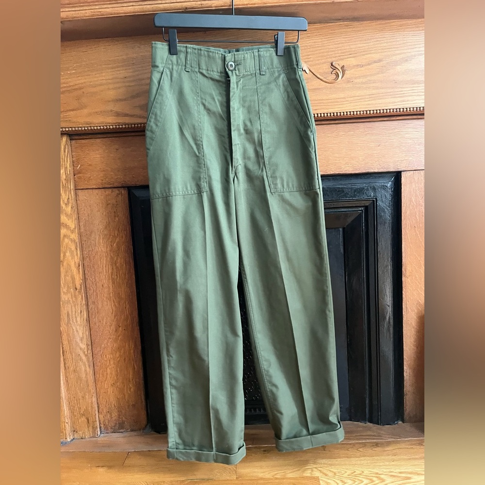 Green Utility Pants